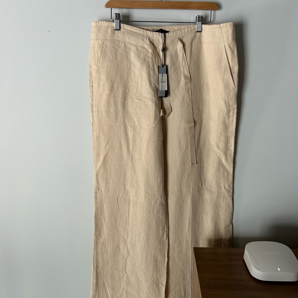 Talbots Linen Pants - NWT - size 12L
